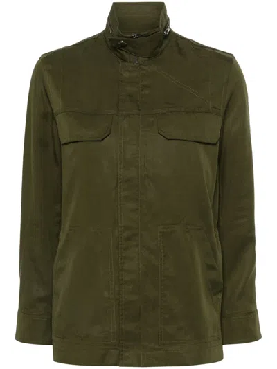 Shop Zadig & Voltaire Zadig&voltaire Kayaka Lyocell Clothing In Green