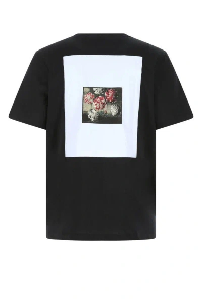 Shop Oamc Man Black Cotton T-shirt