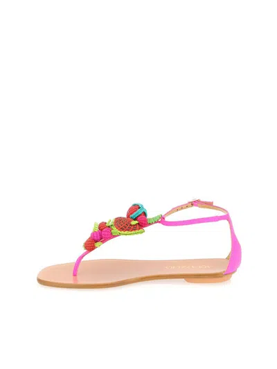 Shop Aquazzura Sandals In Ultra Pink