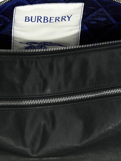 Shop Burberry Large 'messenger Shield' Shoulder Bag In Multicolor