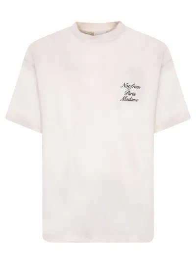 Shop Drôle De Monsieur T-shirts In White