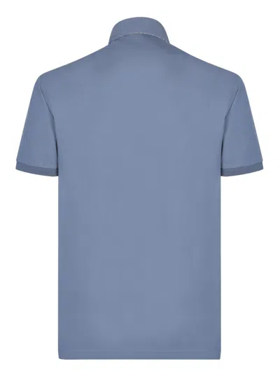 Etro Roma Polo In Blue