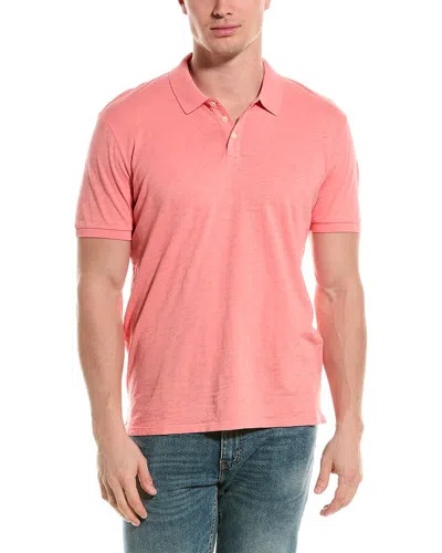 Shop Velvet By Graham & Spencer Slub T-shirt In Pink