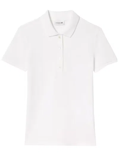 Lacoste T-shirts And Polos White In White