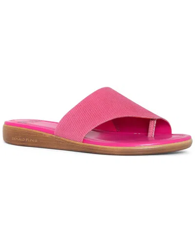 Shop Donald Pliner Gal Leather Sandal In Pink