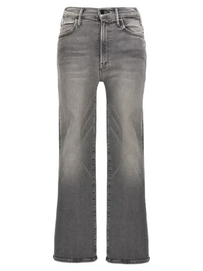 Shop Mother 'the Hustler Ankle' Jeans In Gray