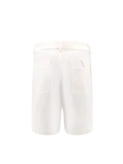 Shop Valentino Bermuda Shorts In White