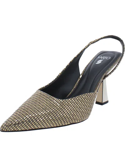 Shop Sarto Franco Sarto Arina Womens Pointed Toe D'orsay Heels In Grey