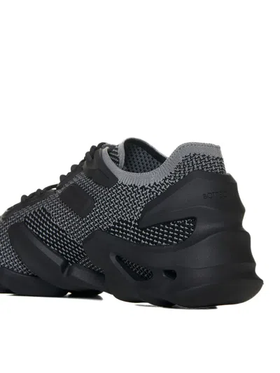 Shop Bottega Veneta Sneakers In Light Graphite Black