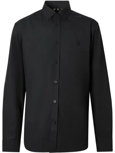 Shop Burberry Shirt Clothing In Black