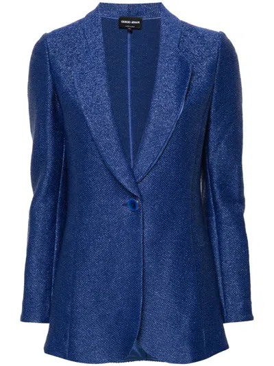 Shop Giorgio Armani Jacket Clothing In Multicolour