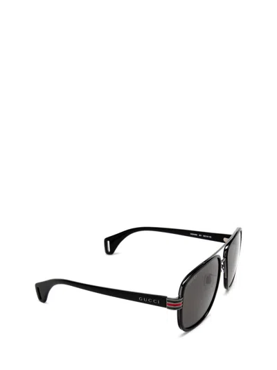 Shop Gucci Eyewear Sunglasses In Black