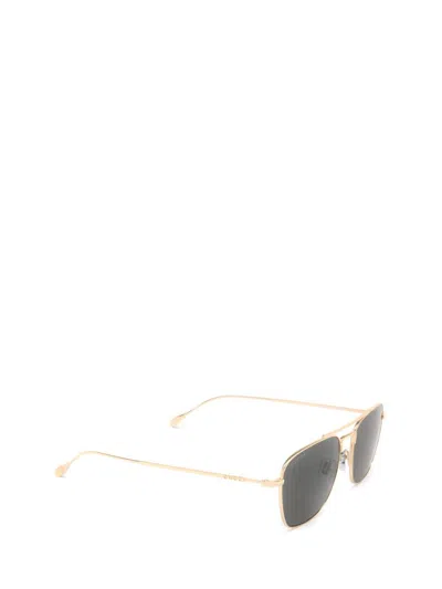 Shop Gucci Eyewear Sunglasses In Gold