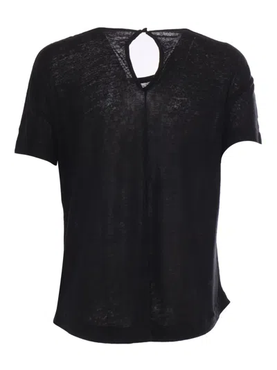 Filatures Du Lion T-shirt M/c In Nero