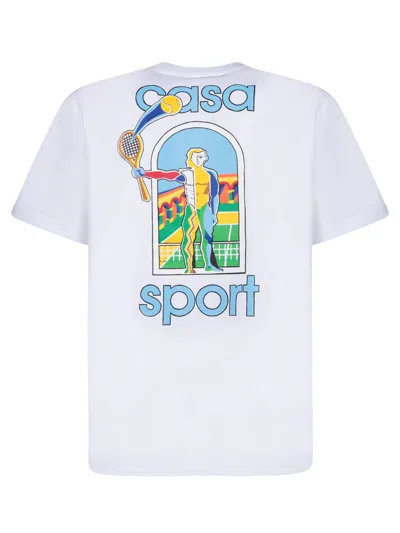Shop Casablanca T-shirts In White