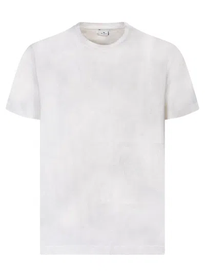 Shop Etro T-shirts In White