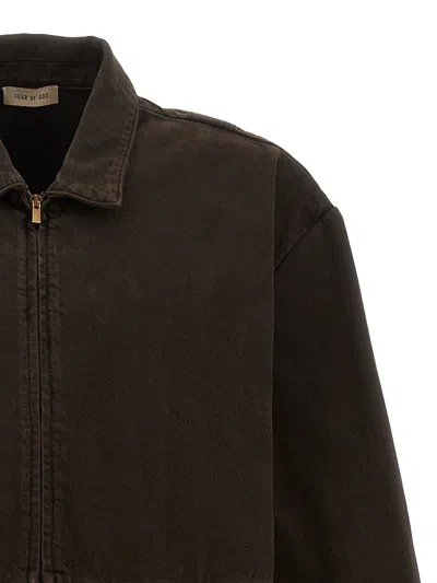 Shop Fear Of God '8th Denim' Jacket In Black