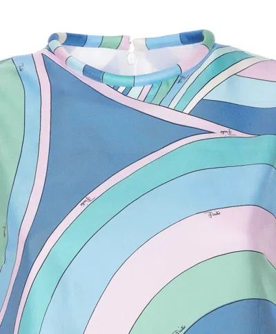 Shop Pucci Emilio  Dresses In Multicolour