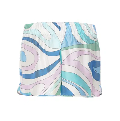 Shop Pucci Emilio  Shorts In Multicolour