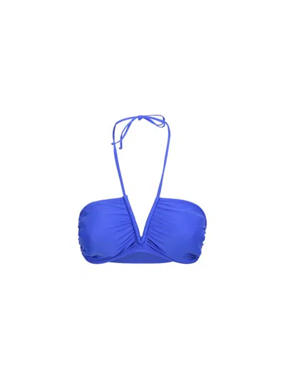 Shop Ganni Swimwear In Blue