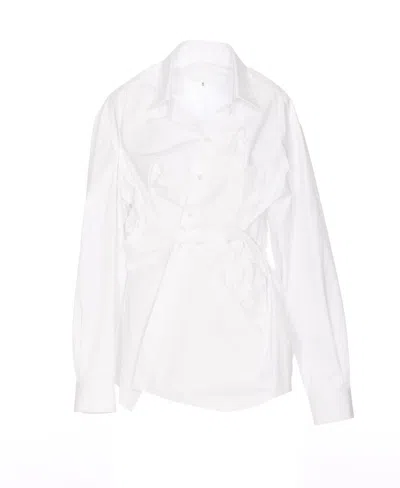 Shop Maison Margiela Shirts In White