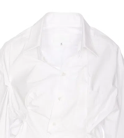 Shop Maison Margiela Shirts In White