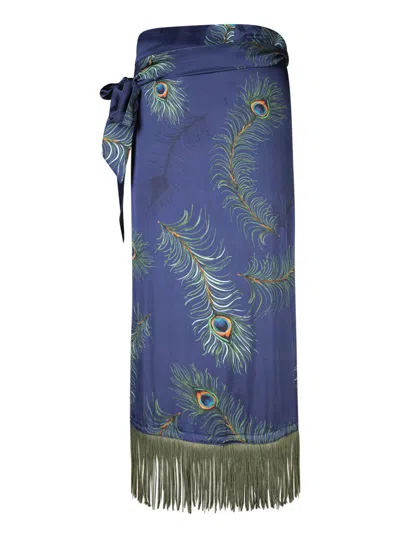 Shop Panarehi Skirts In Blue