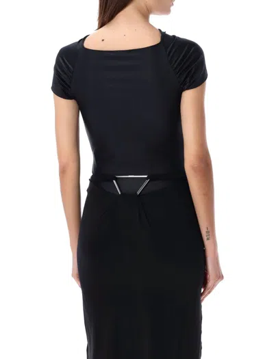 Shop Coperni Cut-out Bodysuit In Black