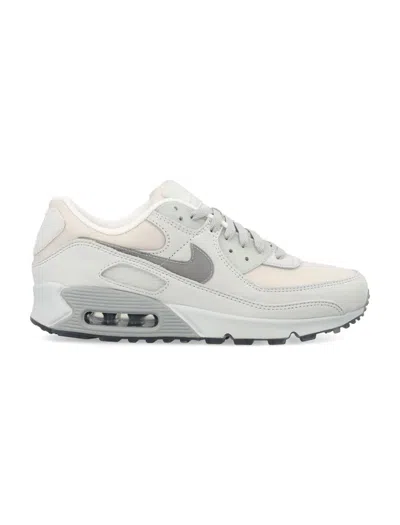 Shop Nike Air Max 90 Sneakers In Photon Dust Smoke Grey
