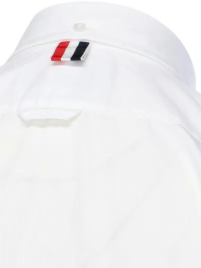 Shop Thom Browne Shirts In White