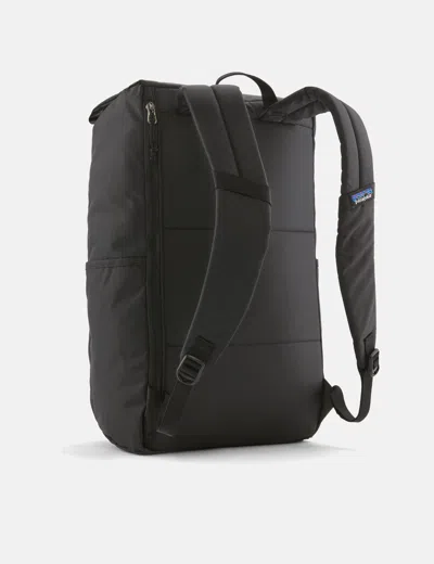 Shop Patagonia Fieldsmith Roll Top Backpack In Black