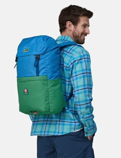 Shop Patagonia Fieldsmith Lid Backpack In Green