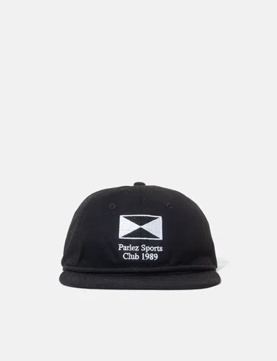 Shop Parlez Layou Snapback Cap In Black