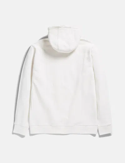 Shop Norse Projects Vagn Classic Hooded Sweatshirt In Ecru