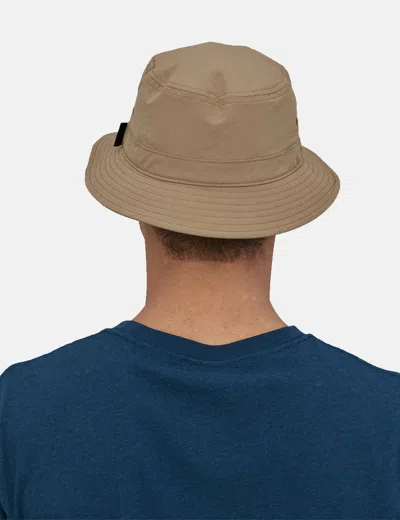 Shop Patagonia Wavefarer Bucket Hat In Neutral