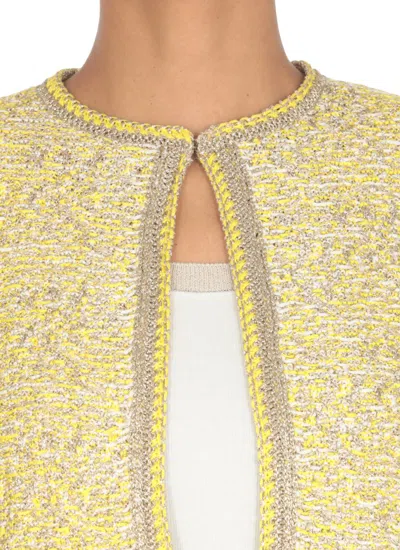 Shop Fabiana Filippi Sweaters Yellow