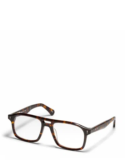Shop Peter And May Eyeglasses In Tortoise
