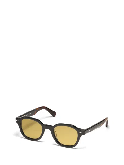 Shop Peter And May Sunglasses In Black / Khaki