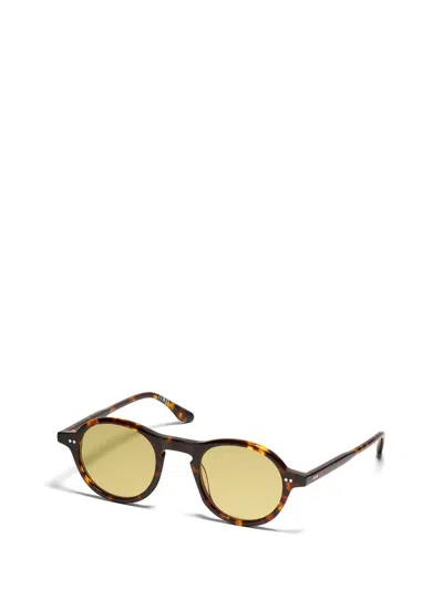 Shop Peter And May Sunglasses In Tortoise