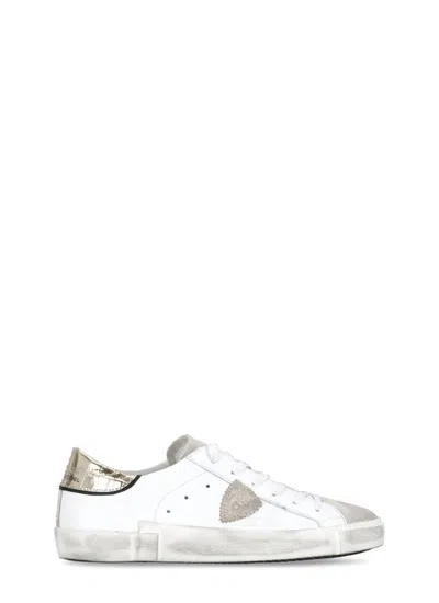 Shop Philippe Model Sneakers White