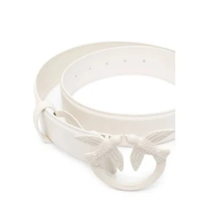 Shop Pinko Belts In White