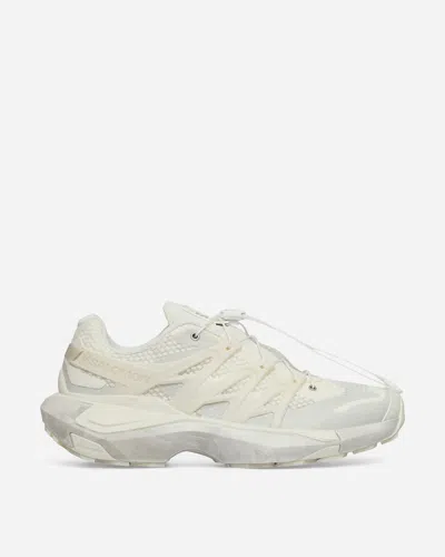 Shop Salomon Xt Pu.re Advanced Sneakers Vanilla Ice / Glacier Gray / Silver Reflective In White