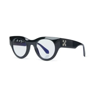 Shop Off-white Optical Style 13 Eyeglasses In Black