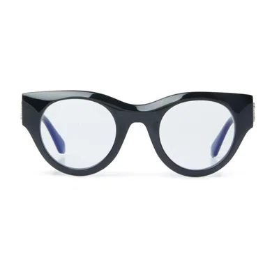 Shop Off-white Optical Style 13 Eyeglasses In Black