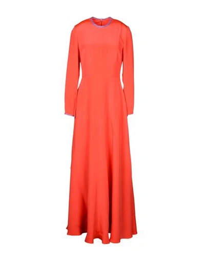 Roksanda Long Dresses In Coral