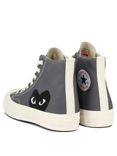 Shop Comme Des Garçons Play "converse X " Sneakers In Grey
