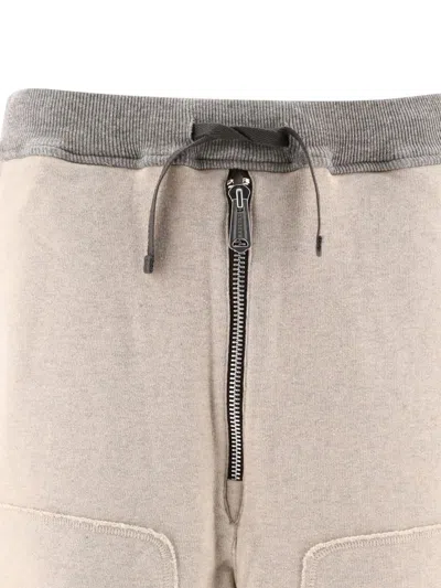 Shop Kapital Sport Trousers With Zip In Beige