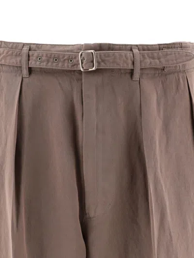 Shop Kaptain Sunshine "gurkha" Trousers In Brown