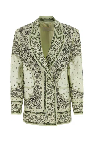 Shop Zimmermann Jackets And Vests In Printed