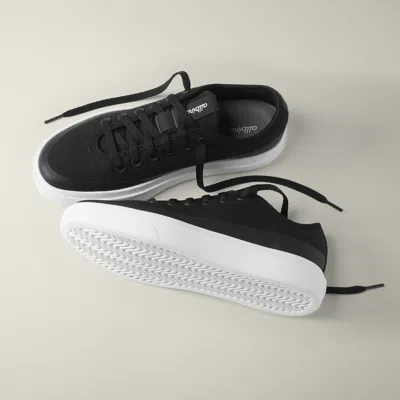Allbirds Men's Canvas Pipers In Black